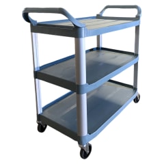 Carro Multiuso Plástico Grande XL 103x50x96 Gris 0
