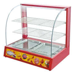 Vitrina ProChef 66 Cm. Roja Mantenedora de Calor 0