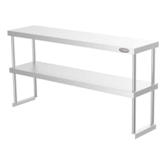 Plateo o Pasa Platos Doble 120x35x60 cm. Ac.Inox