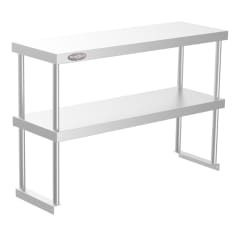 Plateo o Pasa Platos Doble 90x60x35 Cm Acero Inoxidable