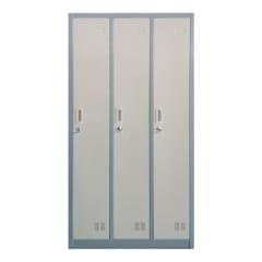 Locker Casillero Metalico 3 Cuerpos 3 Puertas