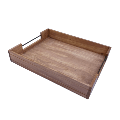 Bandeja Recta de Madera 50x40 cm para Servir