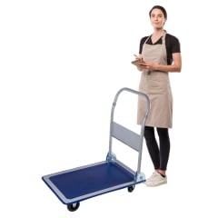 Carro de Acero para 150 kg. Plegable. 72x47 cm. 0