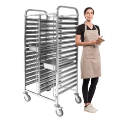 Carro Bandejero 32 Bandejas GN 1/1. Acero Inox.