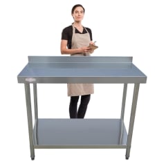 Meson Muro 100% Inoxidable 150x60x85(+6) cm