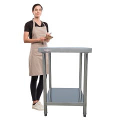 Meson Centro 100% Inoxidable 60x60x85 cm