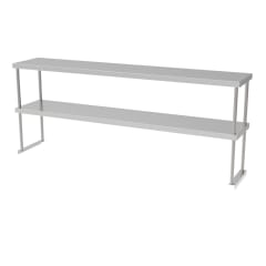 Plateo o Pasa Platos Doble 150x35x60 cm. Ac.Inox