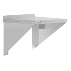 Repisa Mural Lisa 56x56 cm Acero Inoxidable para Microondas 0