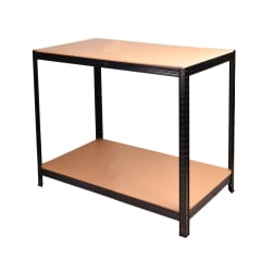 Meson de Trabajo Acero y MDF 90x60x90 cm.