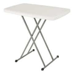 Mesa Plegable Altura Ajustable 76x50 cm.