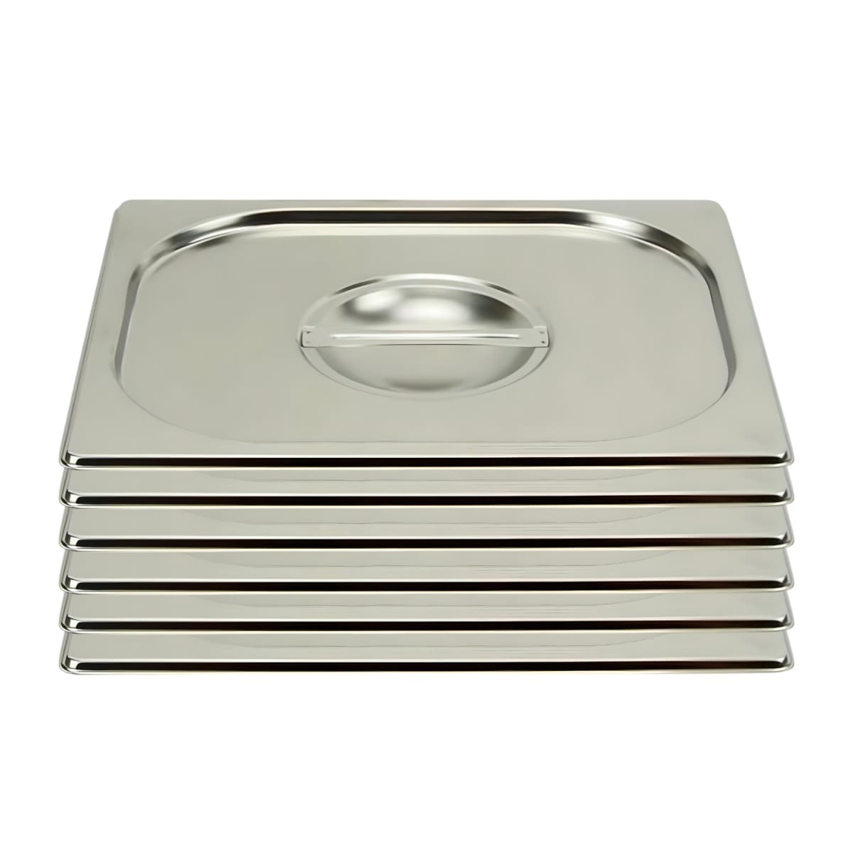 Pack 6 Tapas Gastronomicas para GN 1/2 Acero Inox6