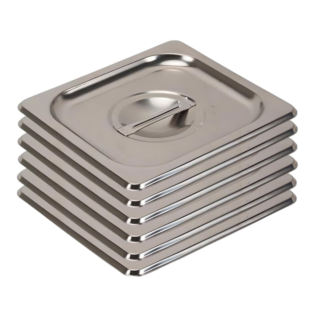 Pack 6 Tapas Gastronomicas para GN 1/6 Acero Inox6