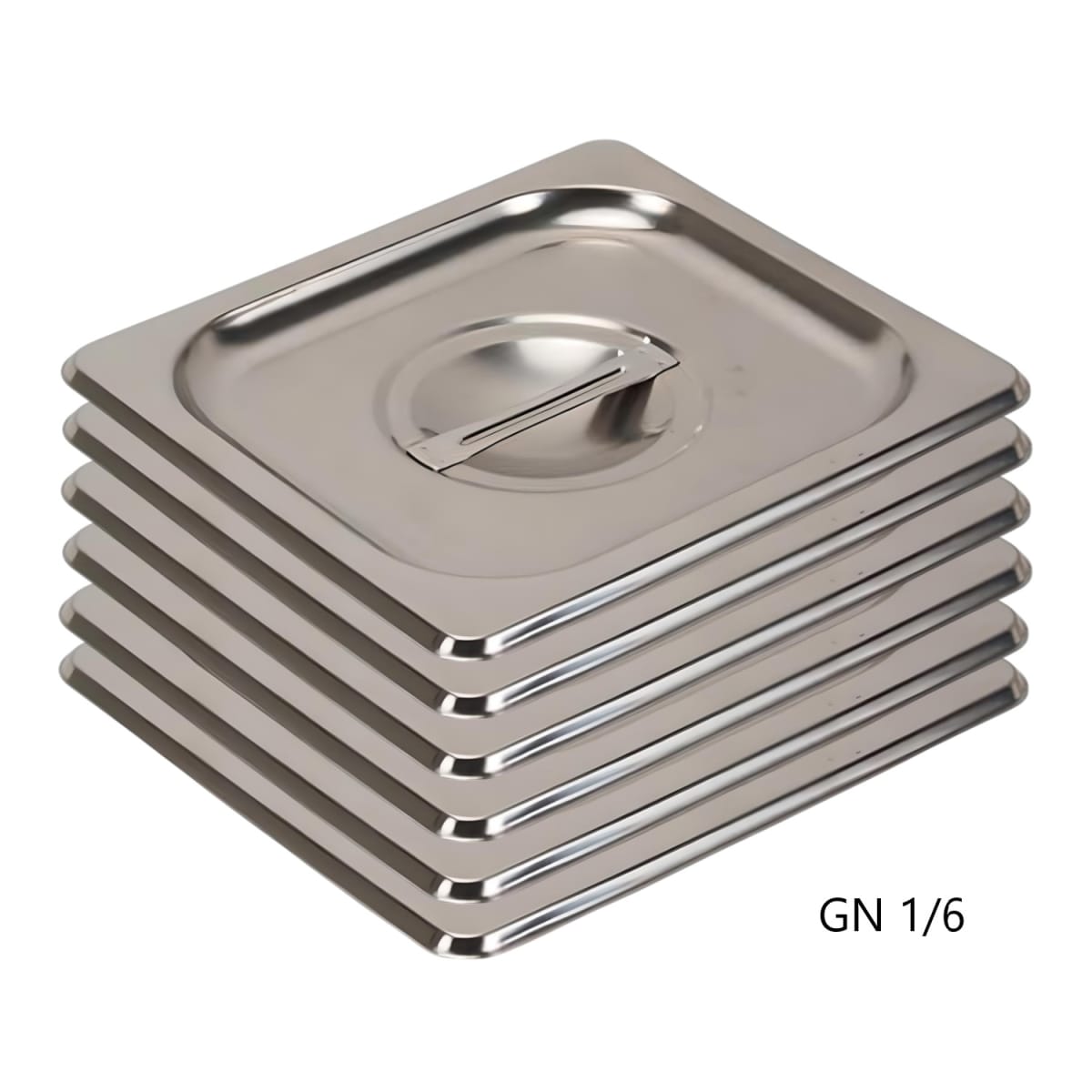Pack 6 Tapas Gastronomicas para GN 1/6 Acero Inox1