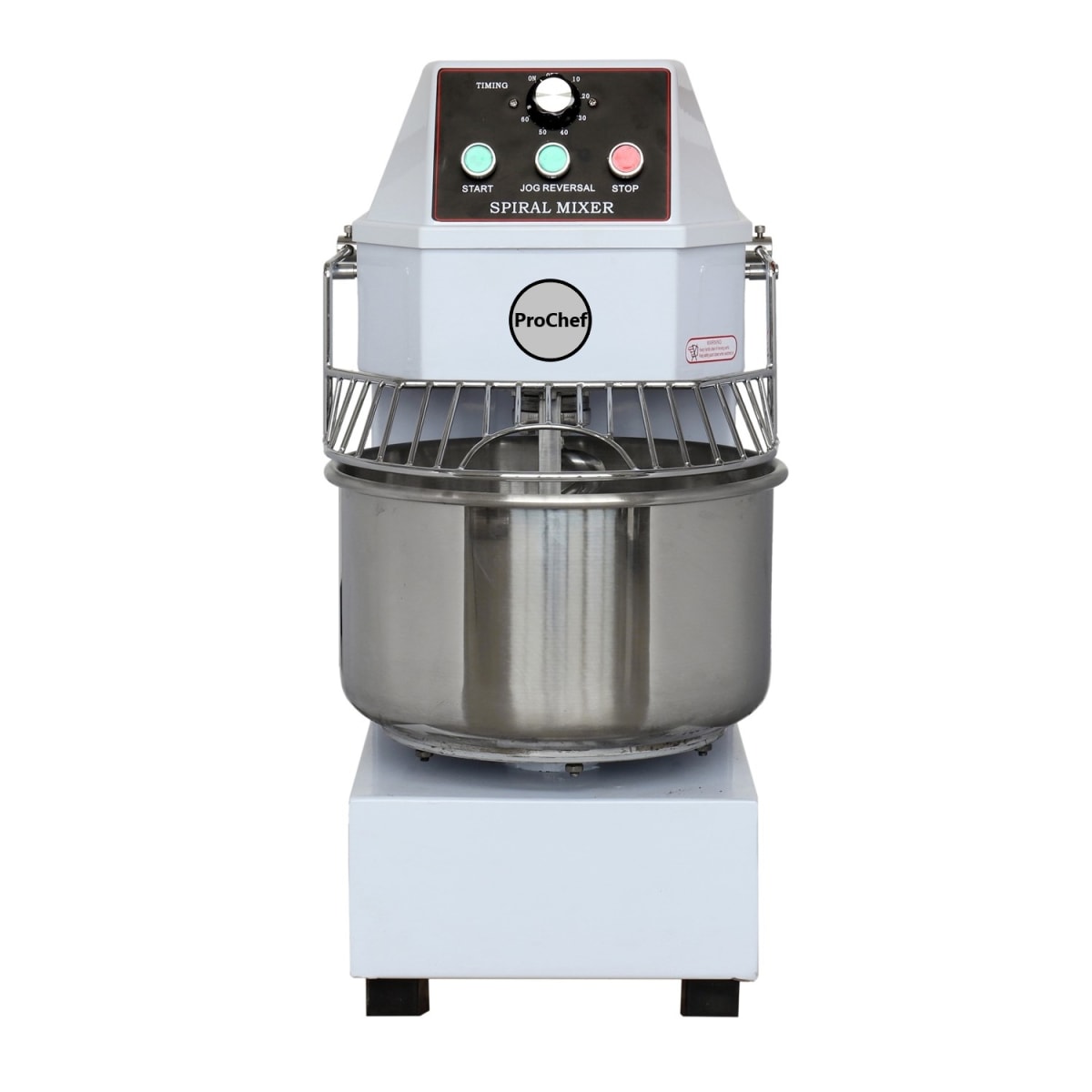 Amasadora industrial 30 LT, 12 KG, 1 velocidad2