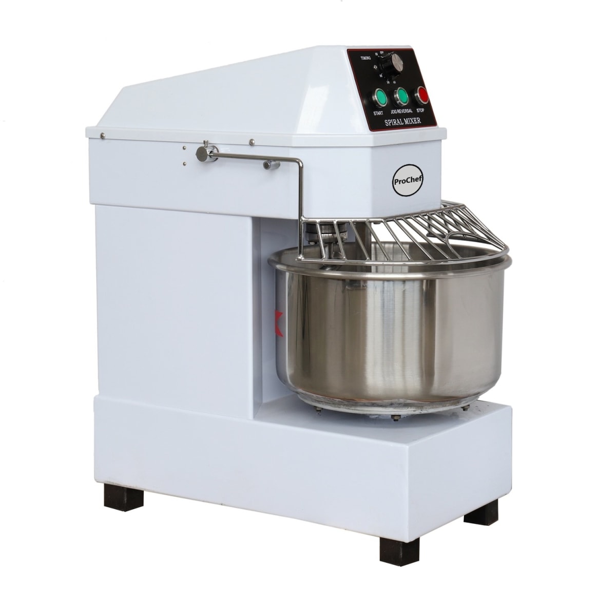 Amasadora industrial 30 LT, 12 KG, 1 velocidad3