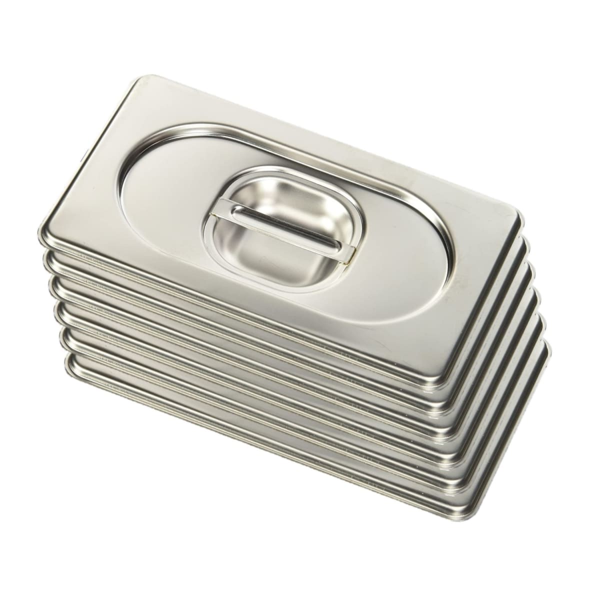 Pack 6 Tapas Gastronomicas para GN 1/9 Acero Inox5