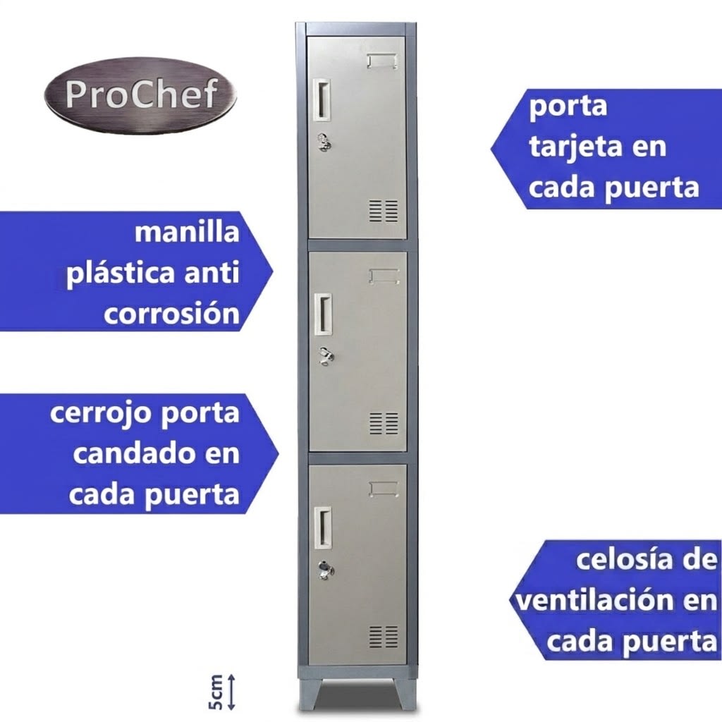 LOCKER 1C 3P CON PATAS3
