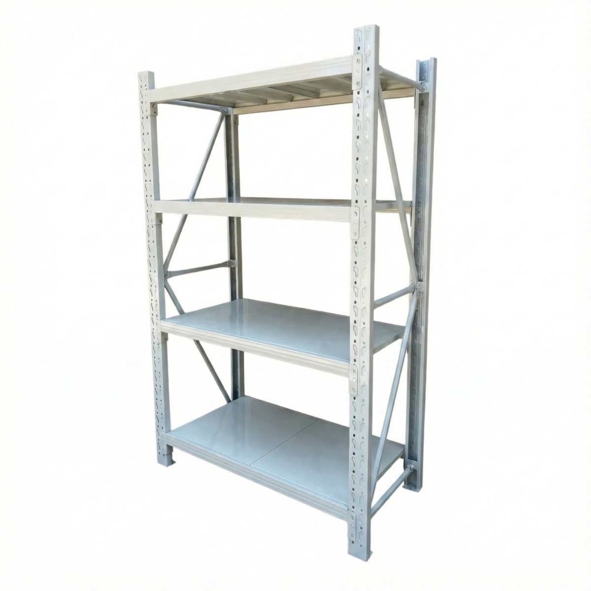Rack 120x50x200 cm. 800 Kgs Gris Claro2