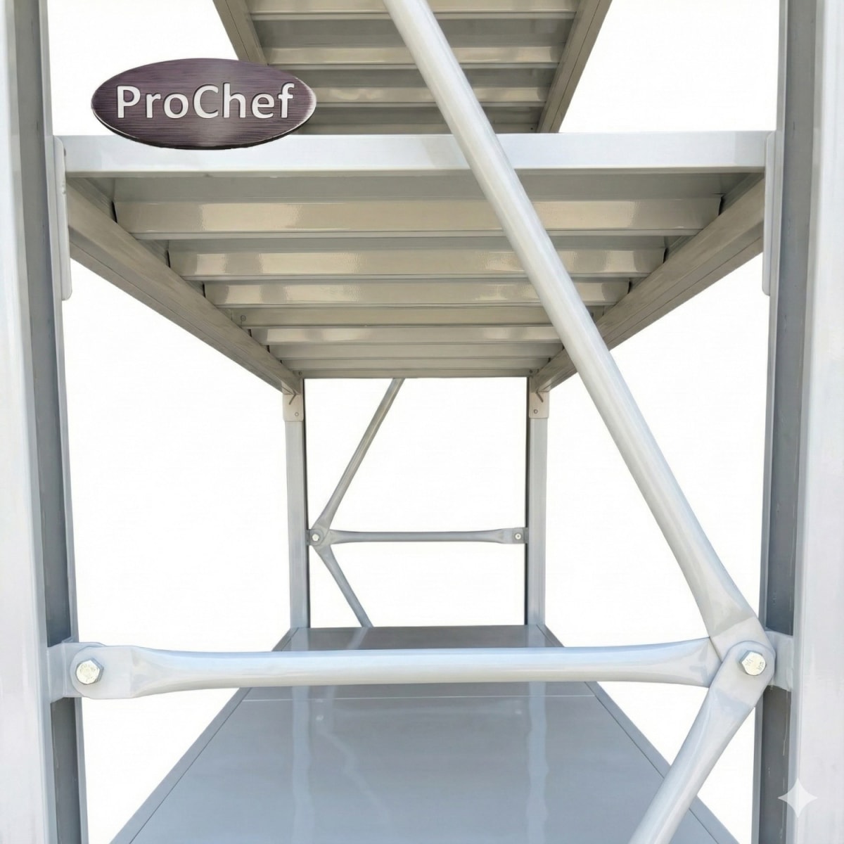 Rack 120x50x200 cm. 800 Kgs Gris Claro6