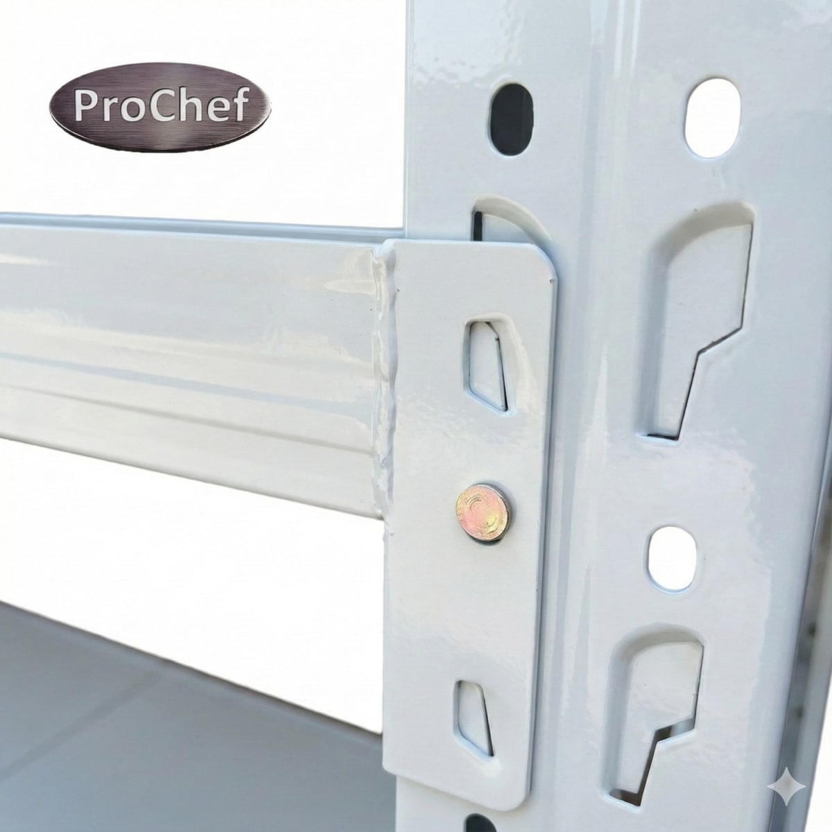 Rack 120x50x200 cm. 800 Kgs Gris Claro5