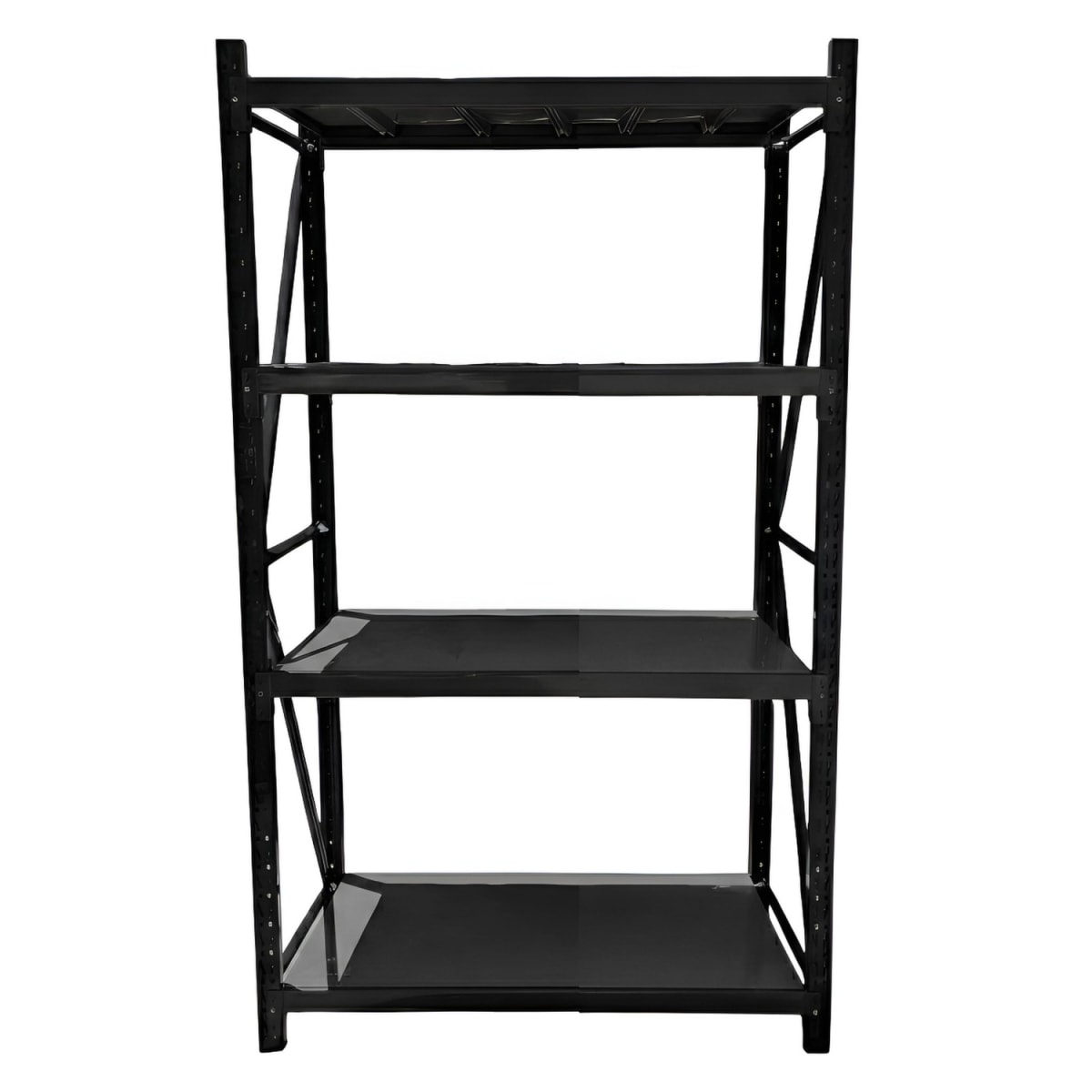 Rack 120x50x200 cm. 400 Kgs Negro4