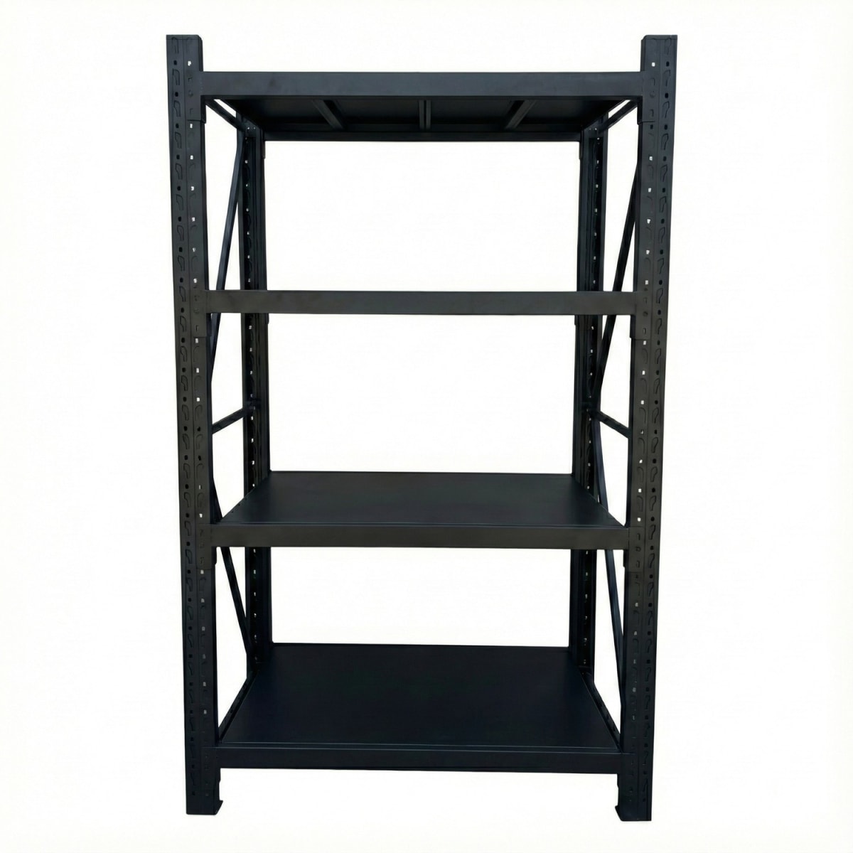 Rack 120x50x200 cm. 800 Kgs Negro4