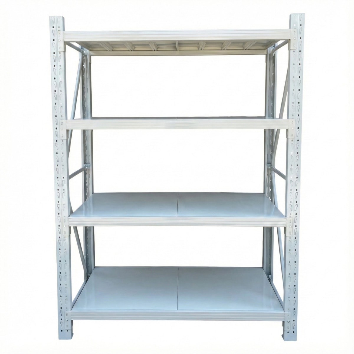 Rack 150x50x200 cm. 800 Kgs Gris Claro4