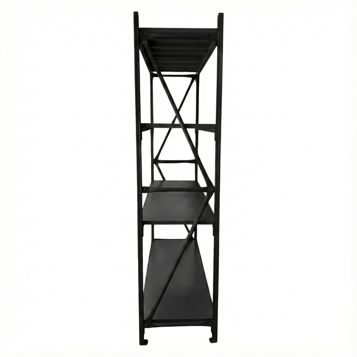 Rack 150x50x200 cm. 400 Kgs Negro3