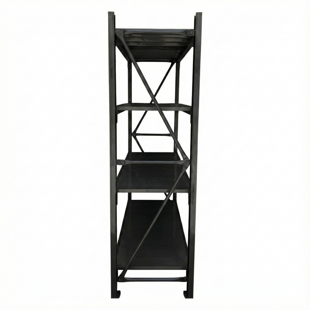 Rack 150x50x200 cm. 800 Kgs Negro3