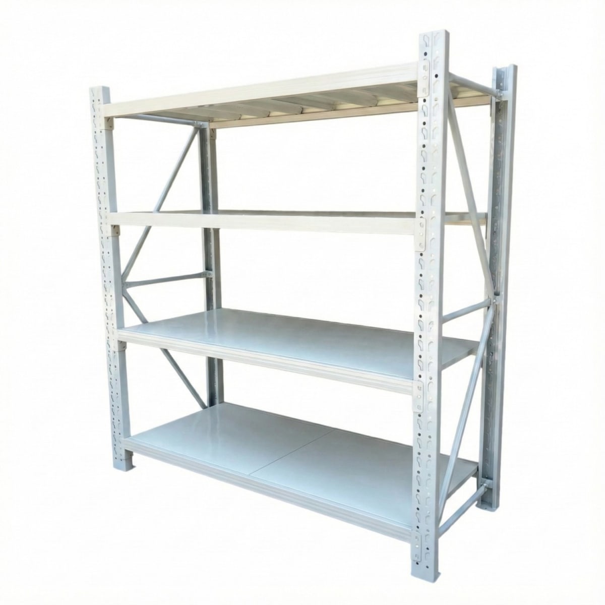 Rack 200x50x200 cm. 800 Kgs Gris Claro2