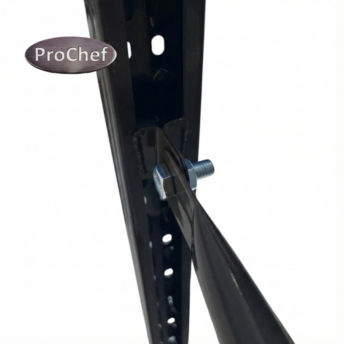 Rack 200x50x200 cm. 400 Kgs Negro8