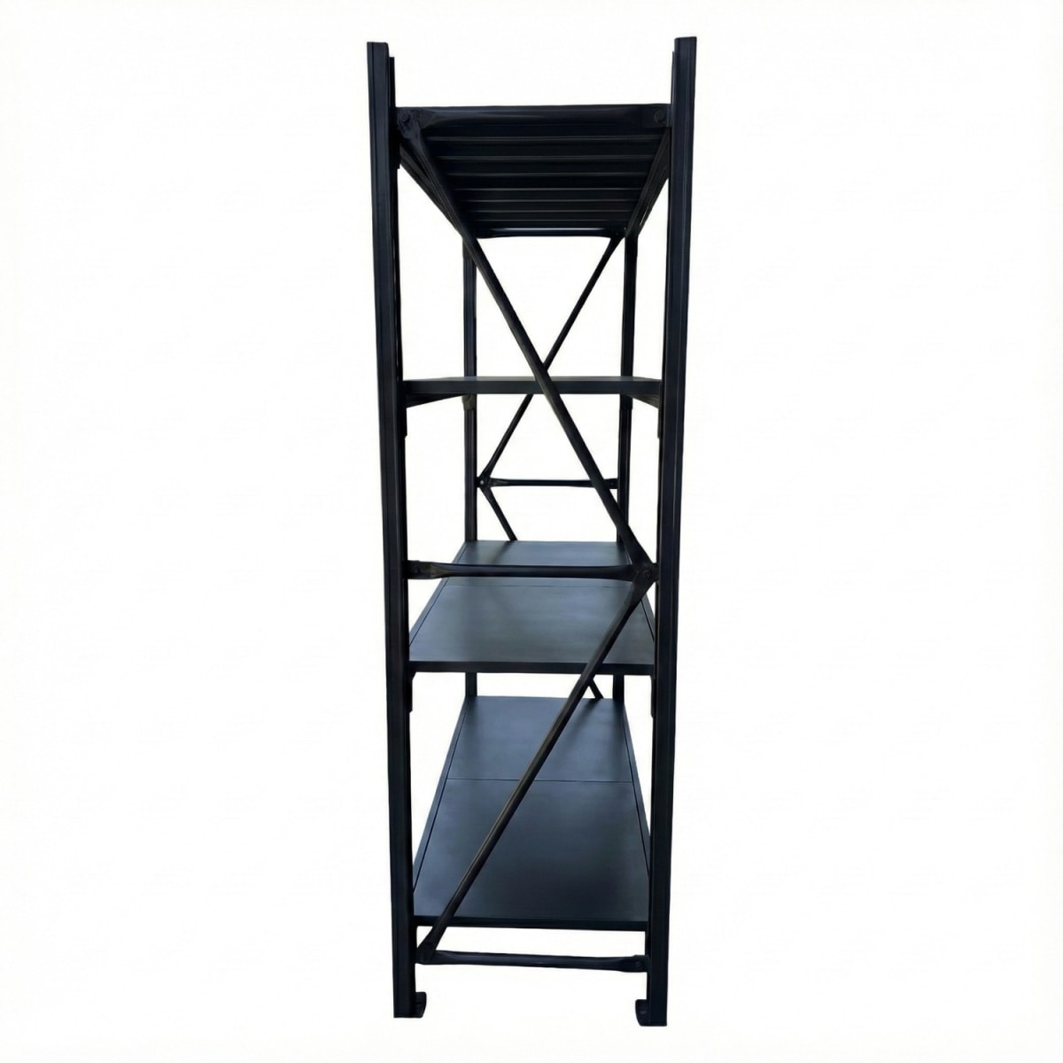 Rack 200x50x200 cm. 800 Kgs Negro3