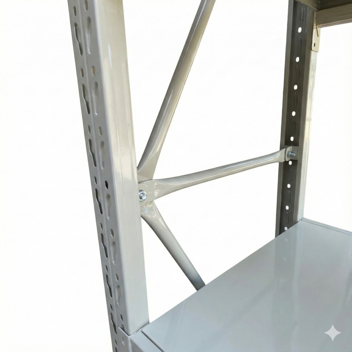 Rack 120x60x200 cm. 800 Kgs Gris5