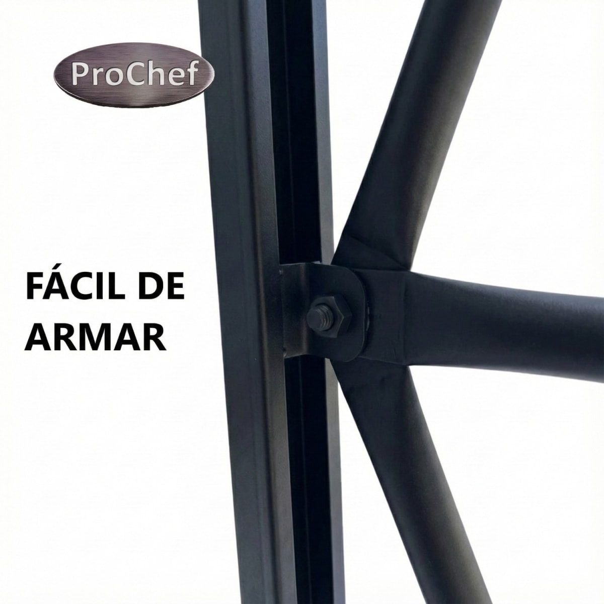 Rack 120x60x200 cm. 400 Kgs Negro7