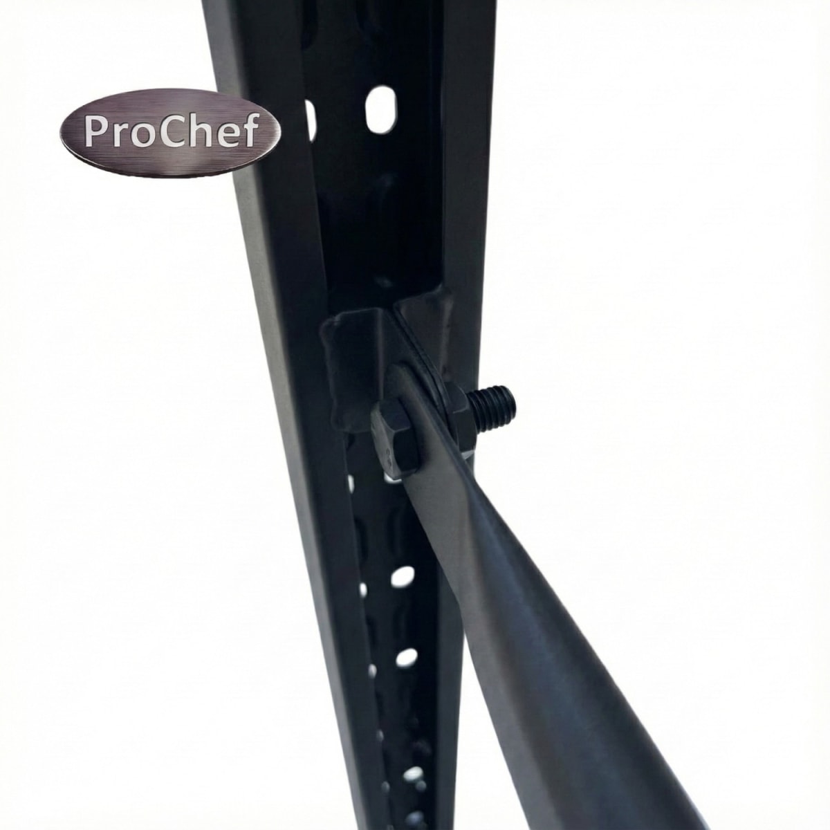 Rack 120x60x200 cm. 400 Kgs Negro8