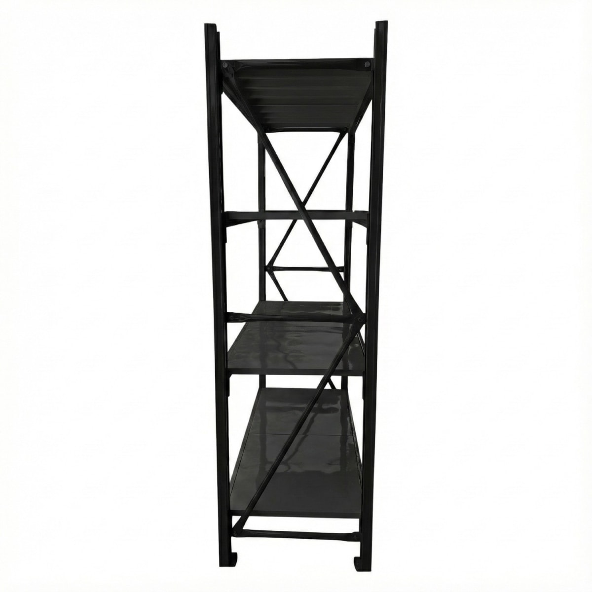 Rack 150x60x200 cm. 800 Kgs Negro3