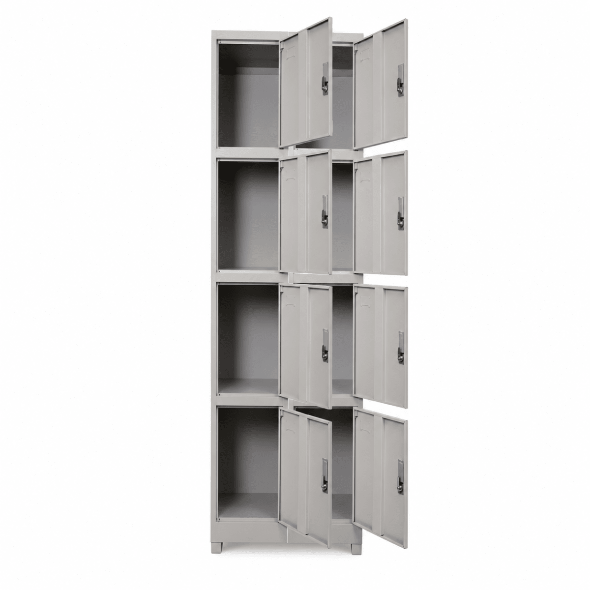 Locker Casillero Metálico 2 Cuerpos 8 Puertas con patas2