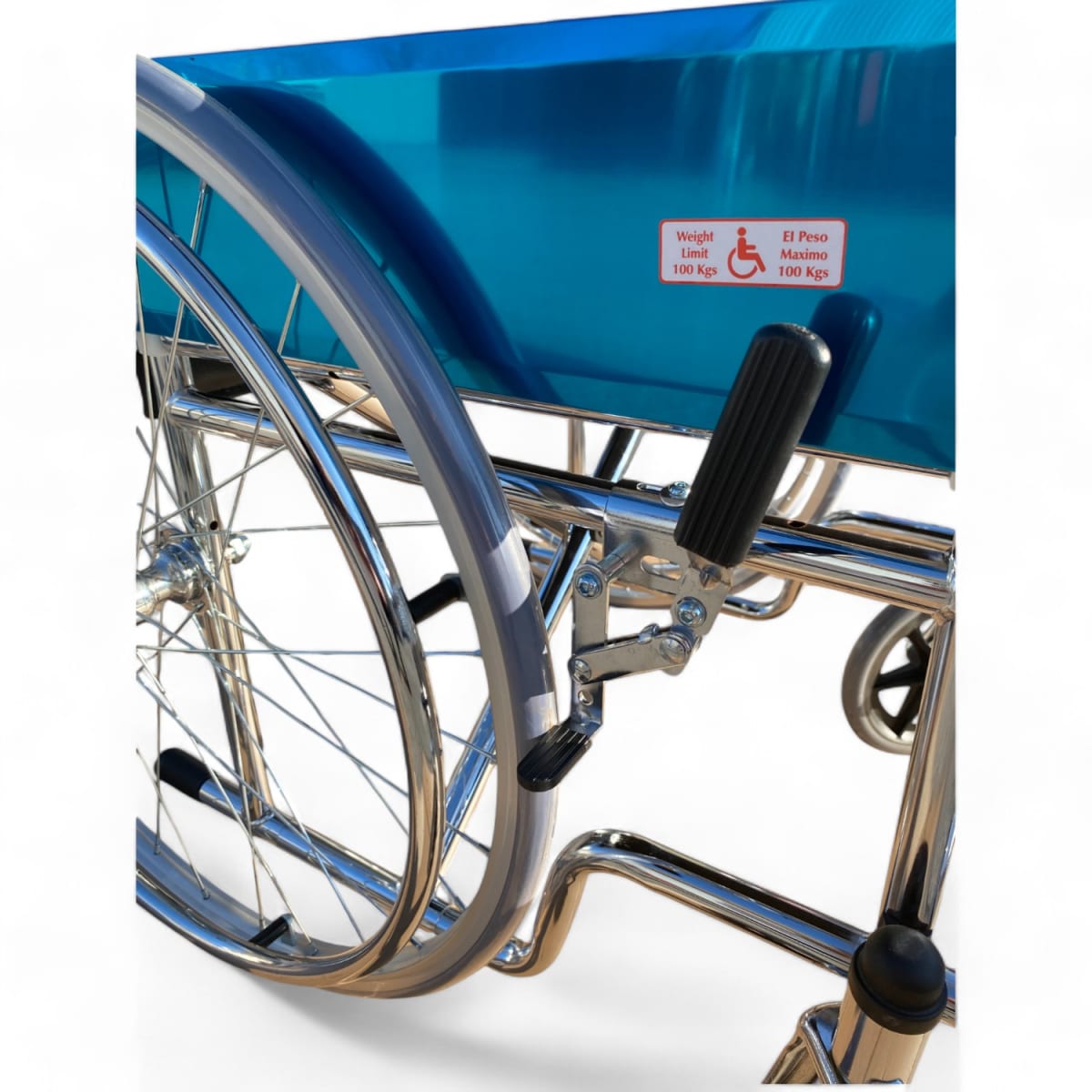 Silla de Ruedas Acero aro 243