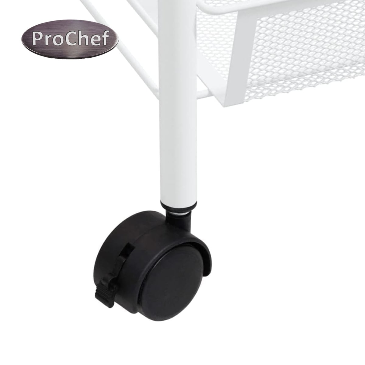 Carro Organizador Multiuso Acero Blanco 5 Bandejas Removibles9