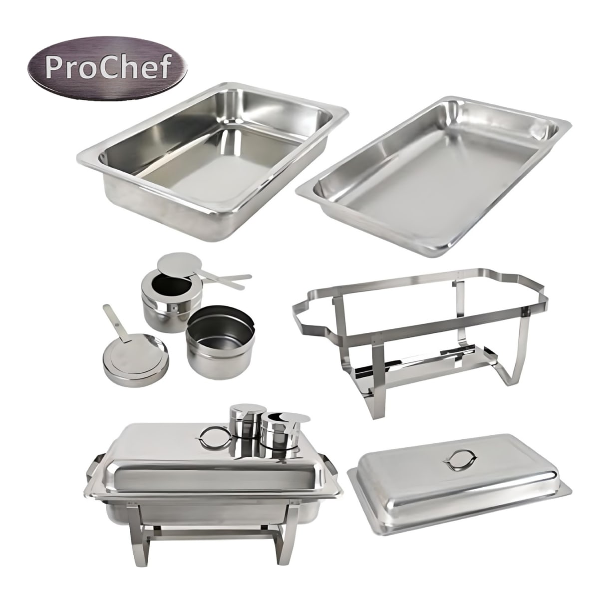 Chafer Acero Inoxidable 9 Litros GN 1/18