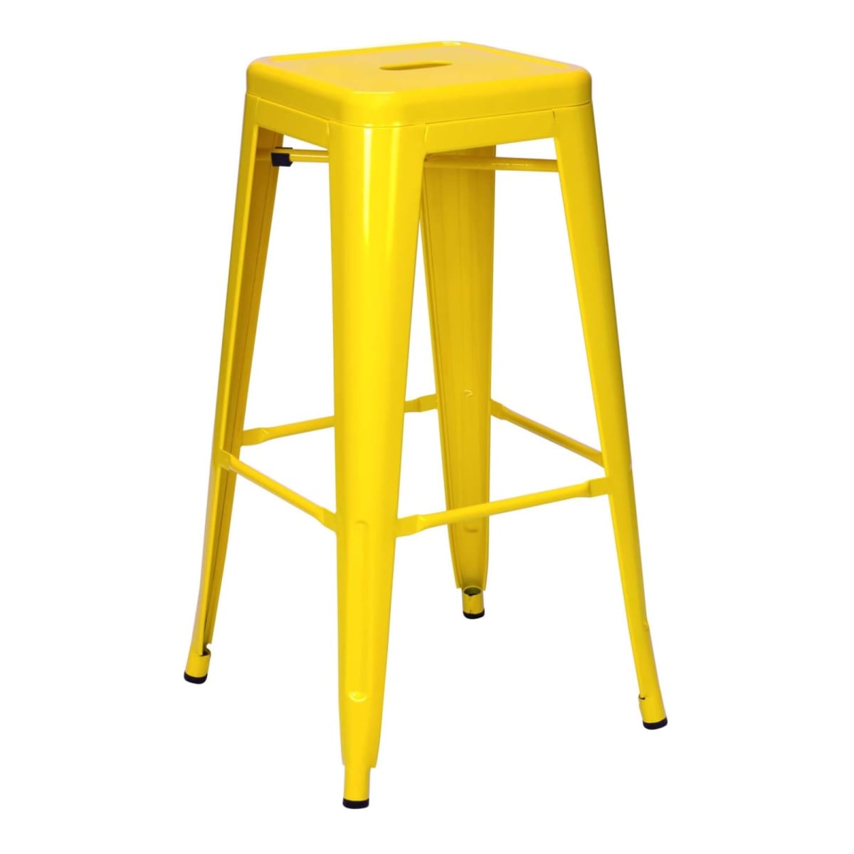Piso Alto Tolix Amarillo Brillante. Sin Caja5
