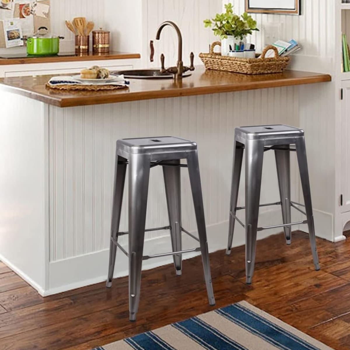 Piso Alto Tolix Gris Gunmetal. Sin Caja4