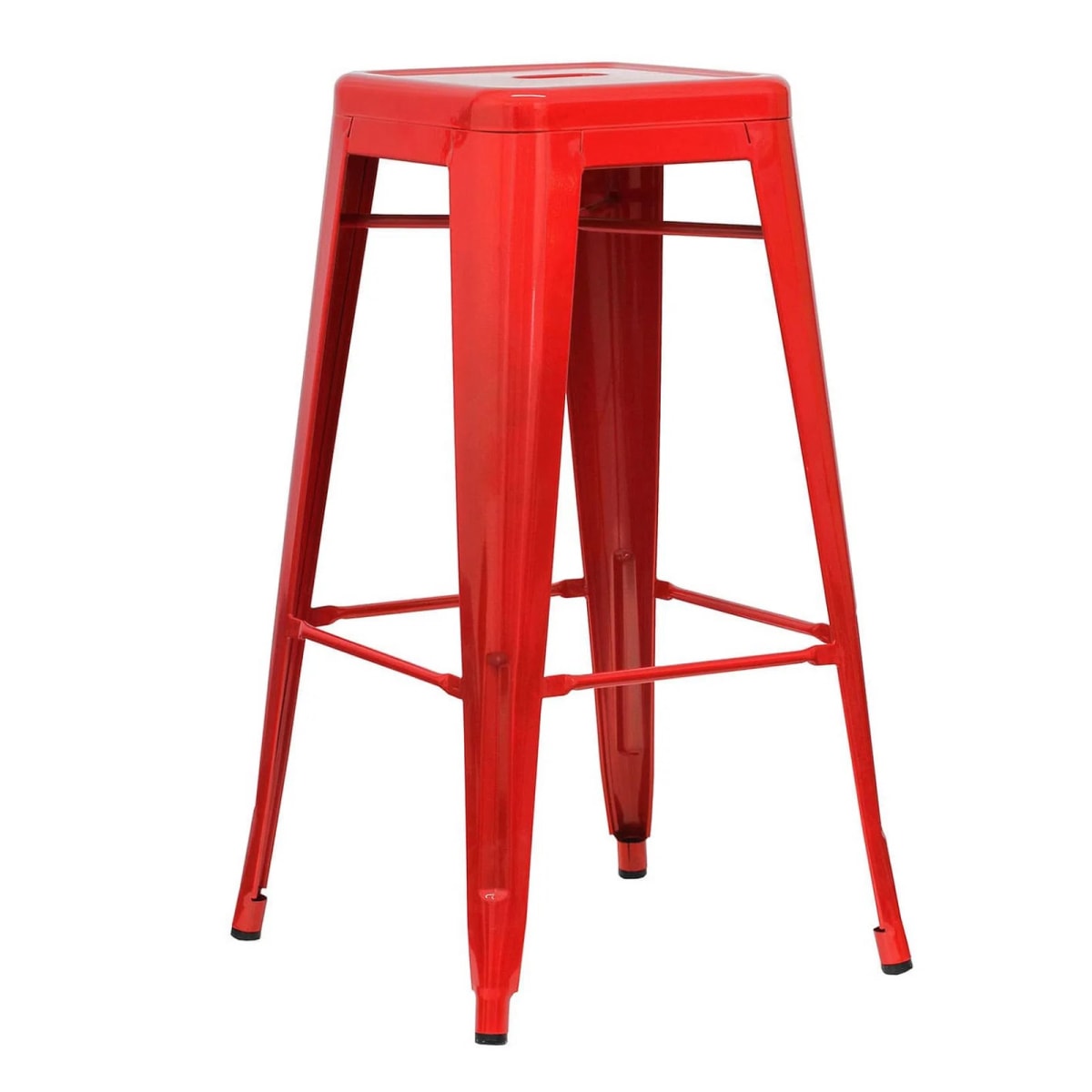 Piso Alto Tolix Rojo Brillante. Sin Caja3