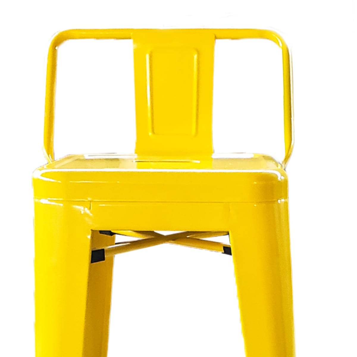 Silla Alta Tolix Amarillo Brillante. Sin Caja5