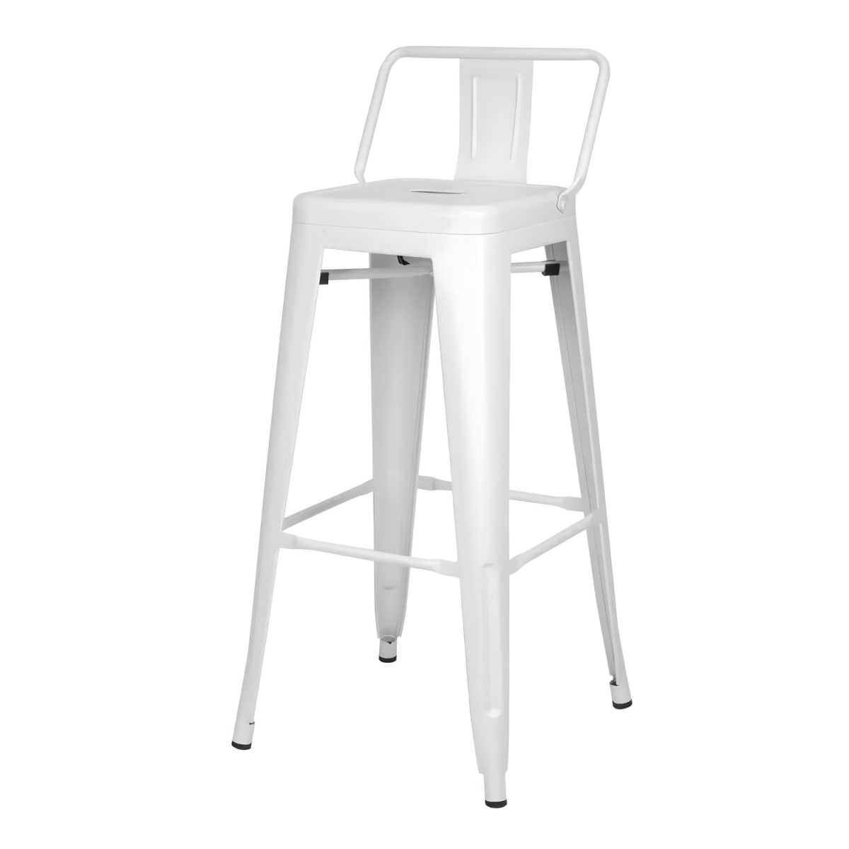 Silla Alta Tolix Blanco Brillante. Sin Caja1