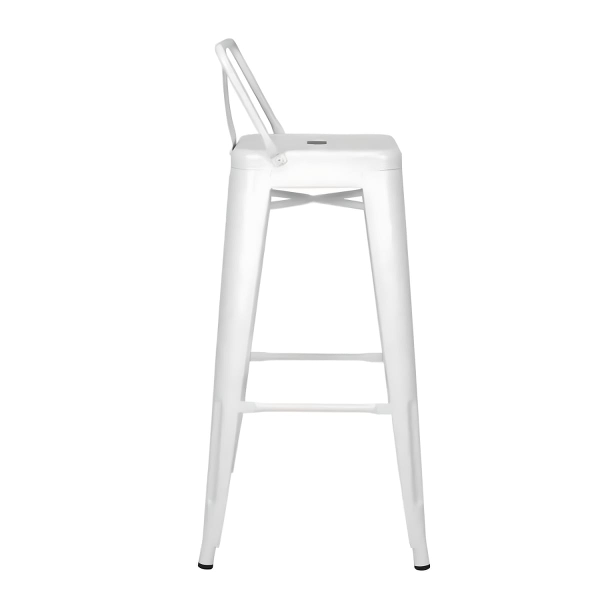 Silla Alta Tolix Blanco Brillante. Sin Caja8