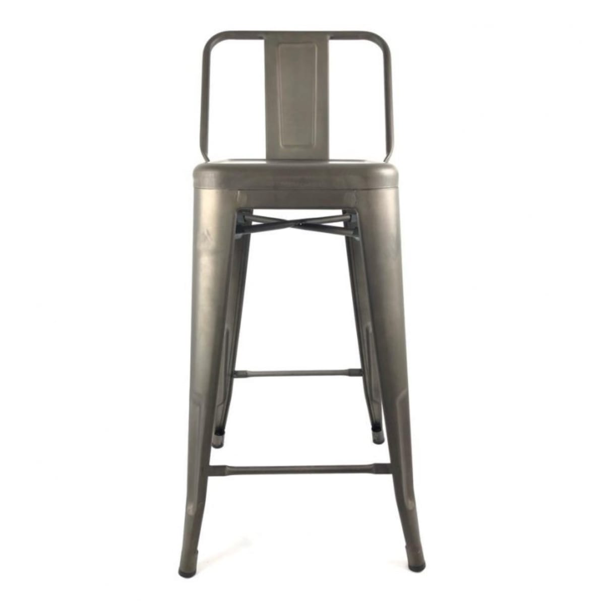 Silla Alta Tolix Gris Gunmetal. Sin Caja2