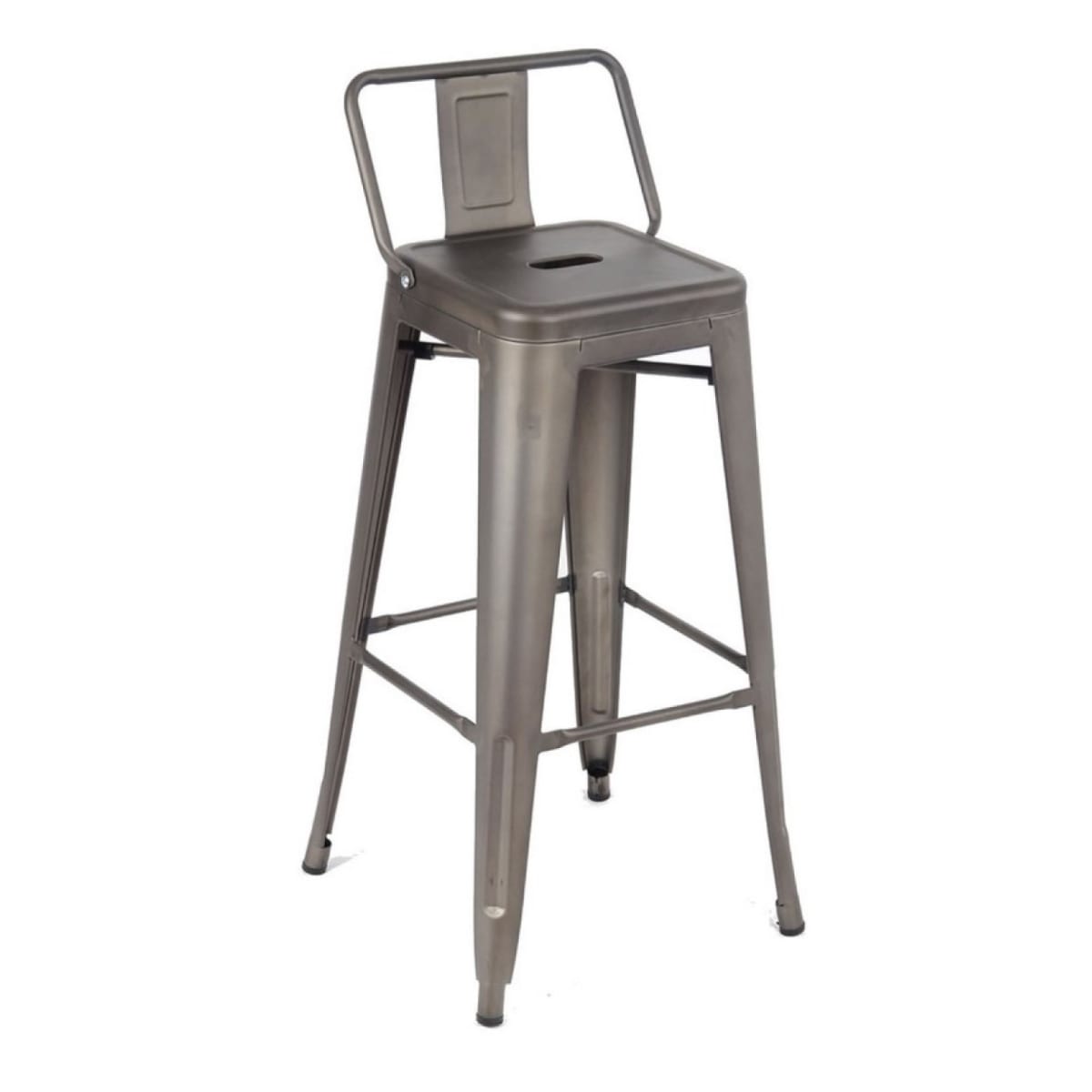 Silla Alta Tolix Gris Gunmetal. Sin Caja5