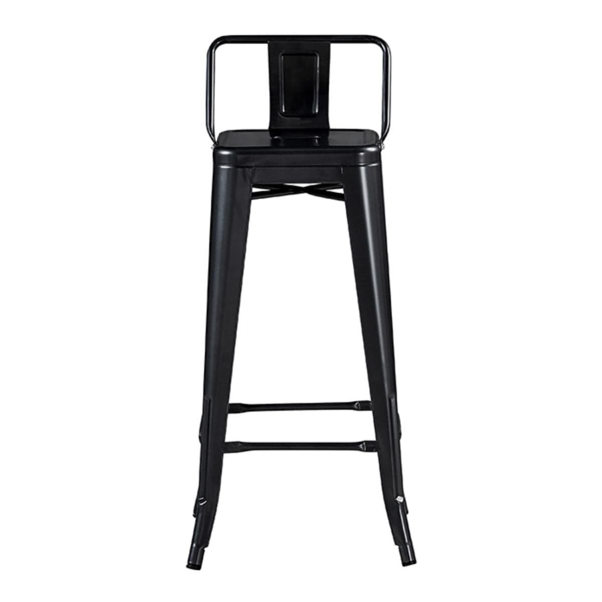 Silla Alta Tolix Negro Mate. Sin Caja2