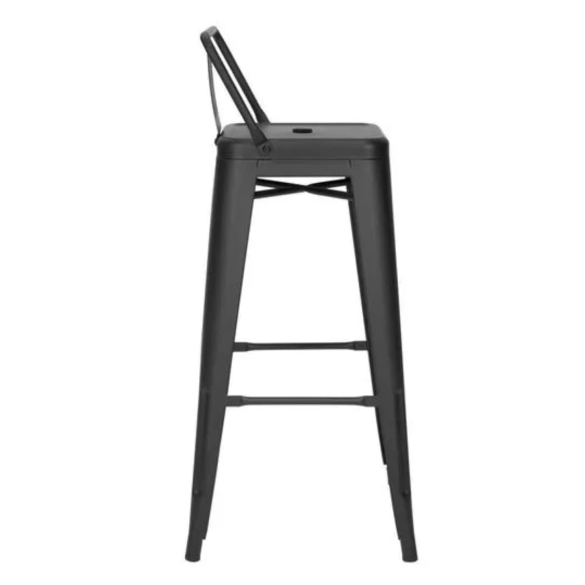 Silla Alta Tolix Negro Mate. Sin Caja4